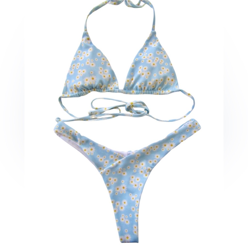 Reversible Daisy Bikini